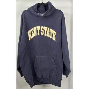 Vintage Steve & Barry’s Kent State University Reverse Weave Hoodie Men’s Size XL
